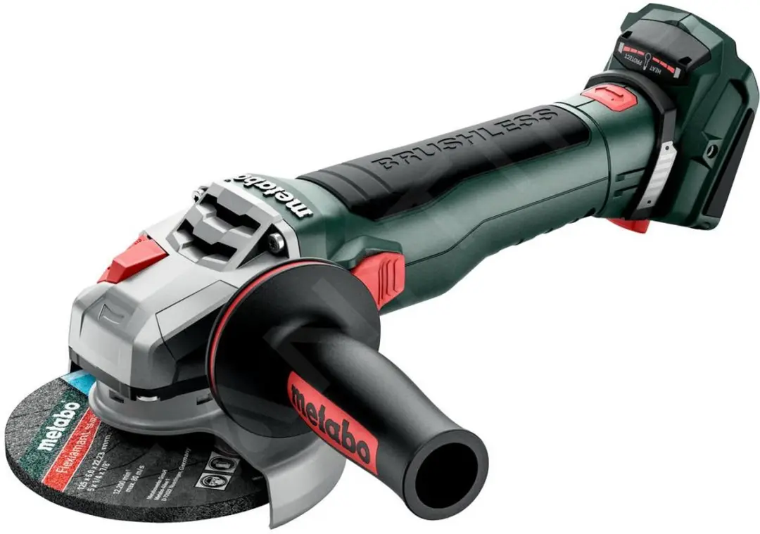 Metabo WB 18 LT BL 11-125 Quick Accu Haakse Slijper - 2x 8000mAh - Metaal - afbeelding 6 van 6