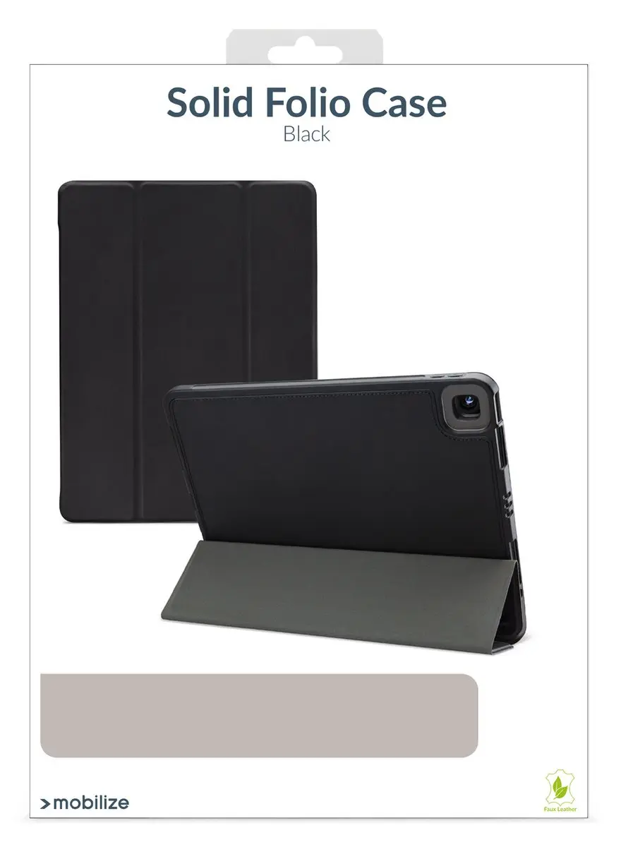 Mobilize Solid Folio Bookcase MOB-SFCB-IPAD10922 - iPad 10 (2022) Hoes - Zwart