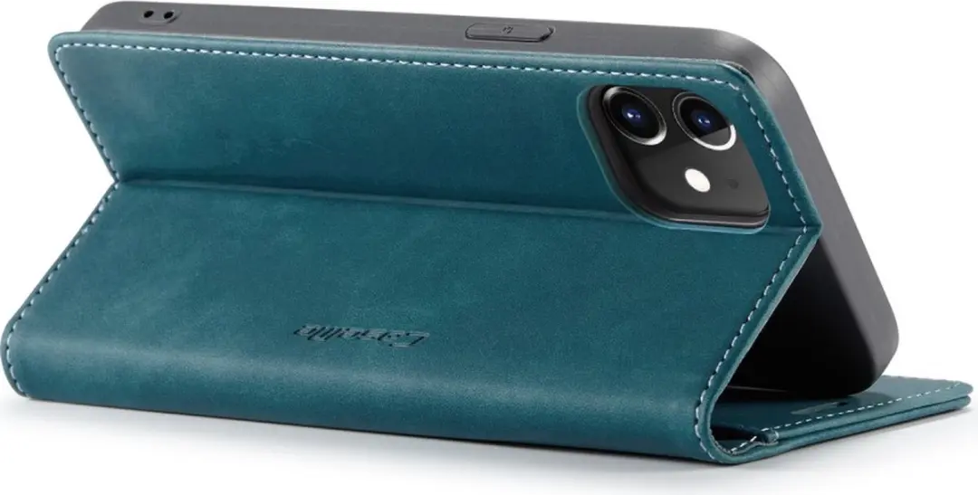 Caseme Book Case Groen - voor iPhone 12 Mini