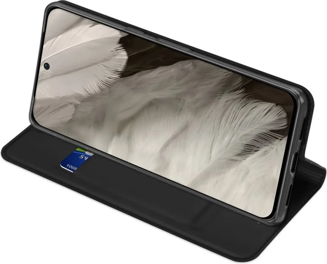 Dux Ducis Skin Pro Hoesje Google Pixel 8 - Portemonnee - Zwart - afbeelding 6 van 6