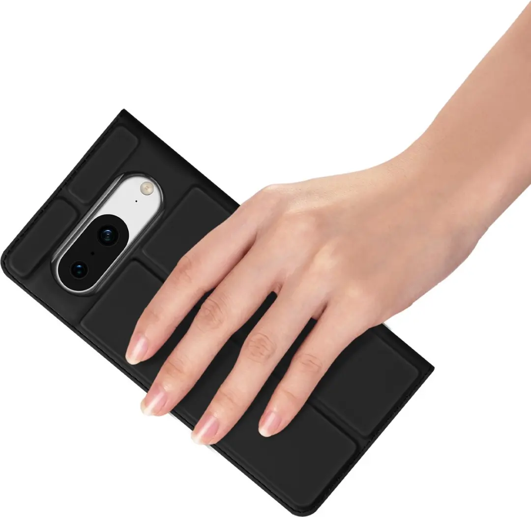 Dux Ducis Skin Pro Hoesje Google Pixel 8 - Portemonnee - Zwart