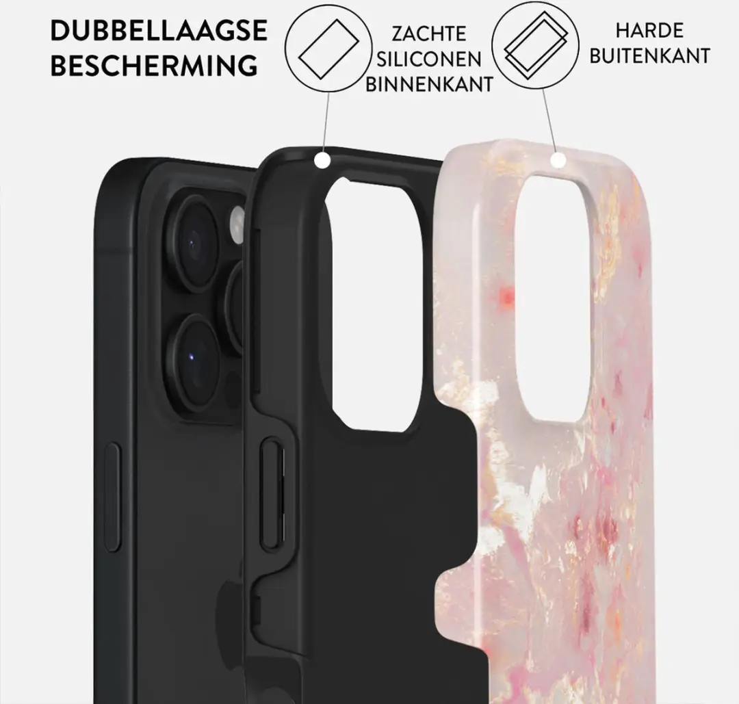 Burga Tough Case Apple iPhone 16 Pro ME_05_IP16PRO_TH - Gouden Coral