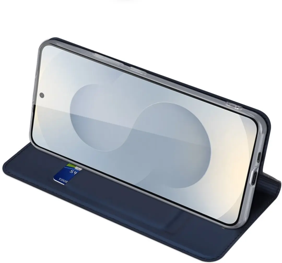 Dux Ducis Galaxy S25 Edge Hoesje - Donkerblauw - afbeelding 6 van 6