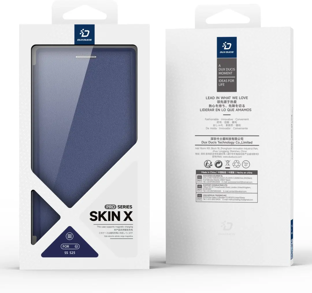 Dux Ducis Hoes Samsung Galaxy S25 Edge - MagSafe - Blauw