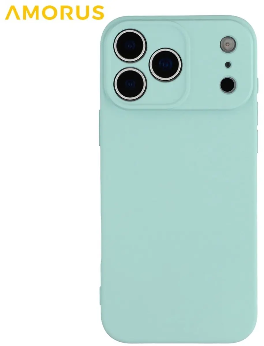 Amorus iPhone 17 Pro Max Hoesje Mint Green