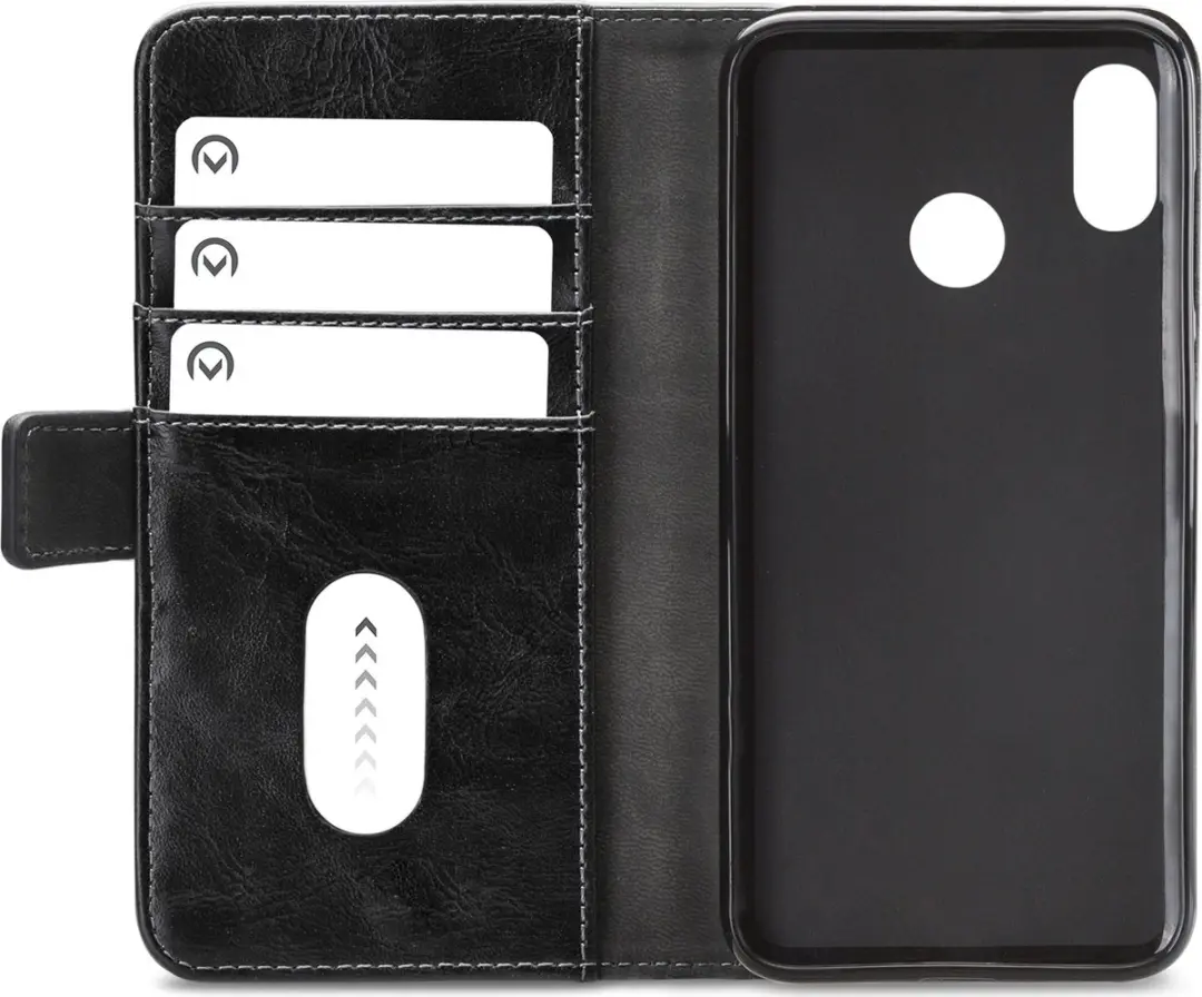 Mobilize Elite Gelly Bookcase Portemonnee HTC U12 Life - 3 Pasjes - Zwart
