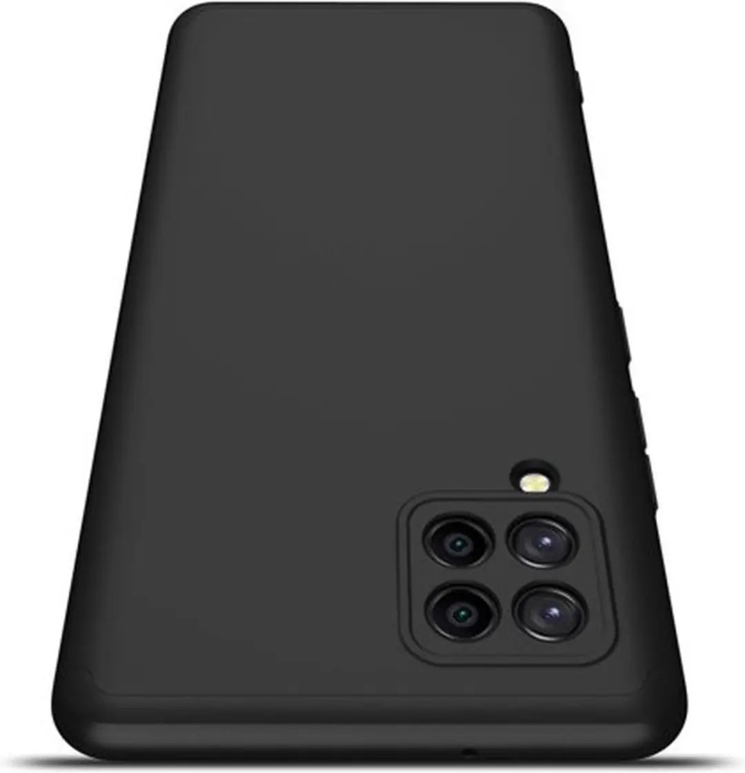 GKK 360 Full Body Case Samsung Galaxy A42 5G - Zwart - afbeelding 6 van 6