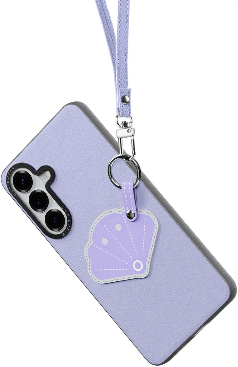 Dux Ducis Luvy PU-leer Backcover Samsung Galaxy S26 Plus - Schelp/Lila