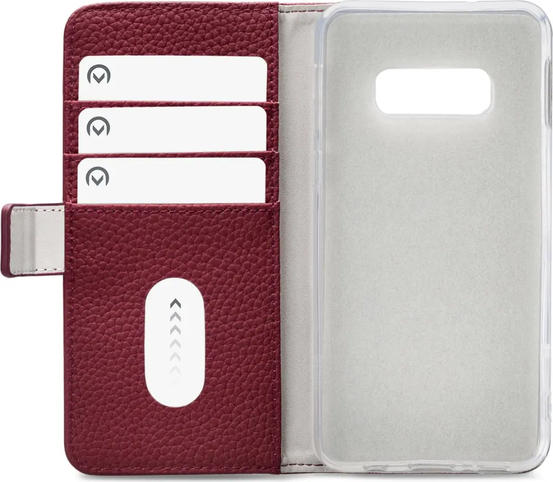 Mobilize Elite Gelly Bookcase Samsung Galaxy S10e - Bordeaux Rood
