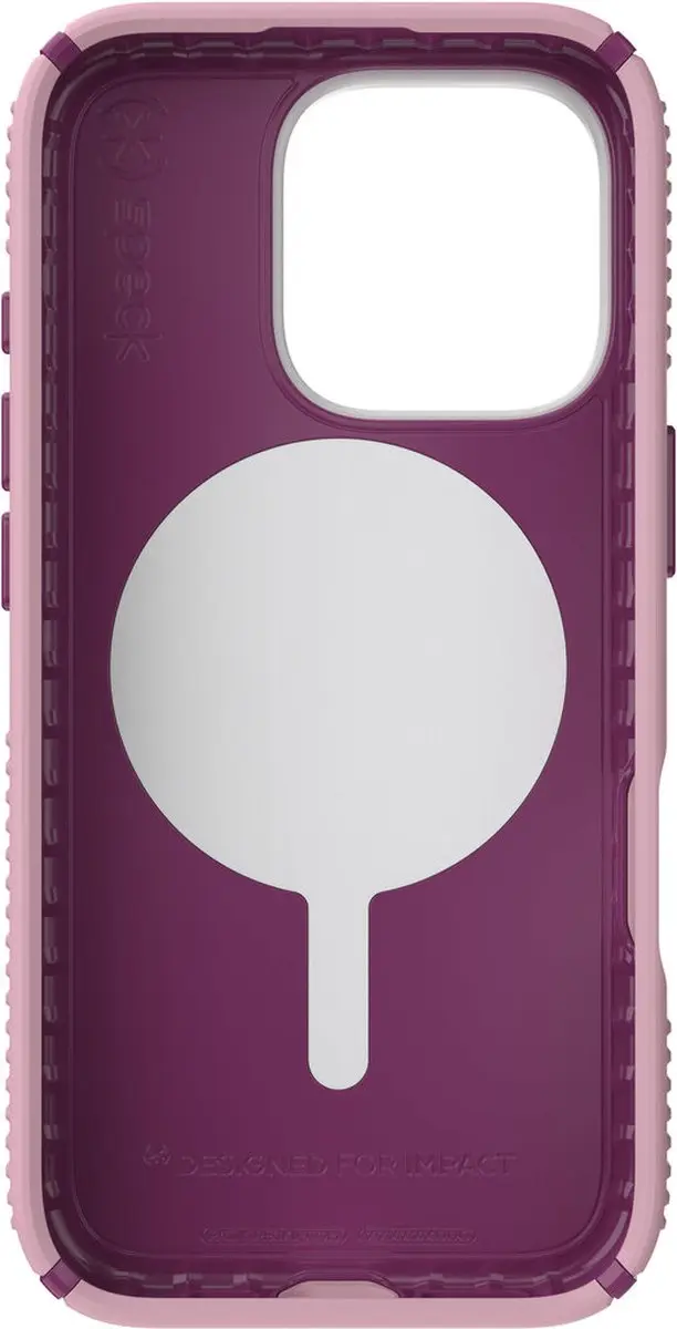 Speck Presidio2 Grip iPhone 16 Pro Hoesje - Roze