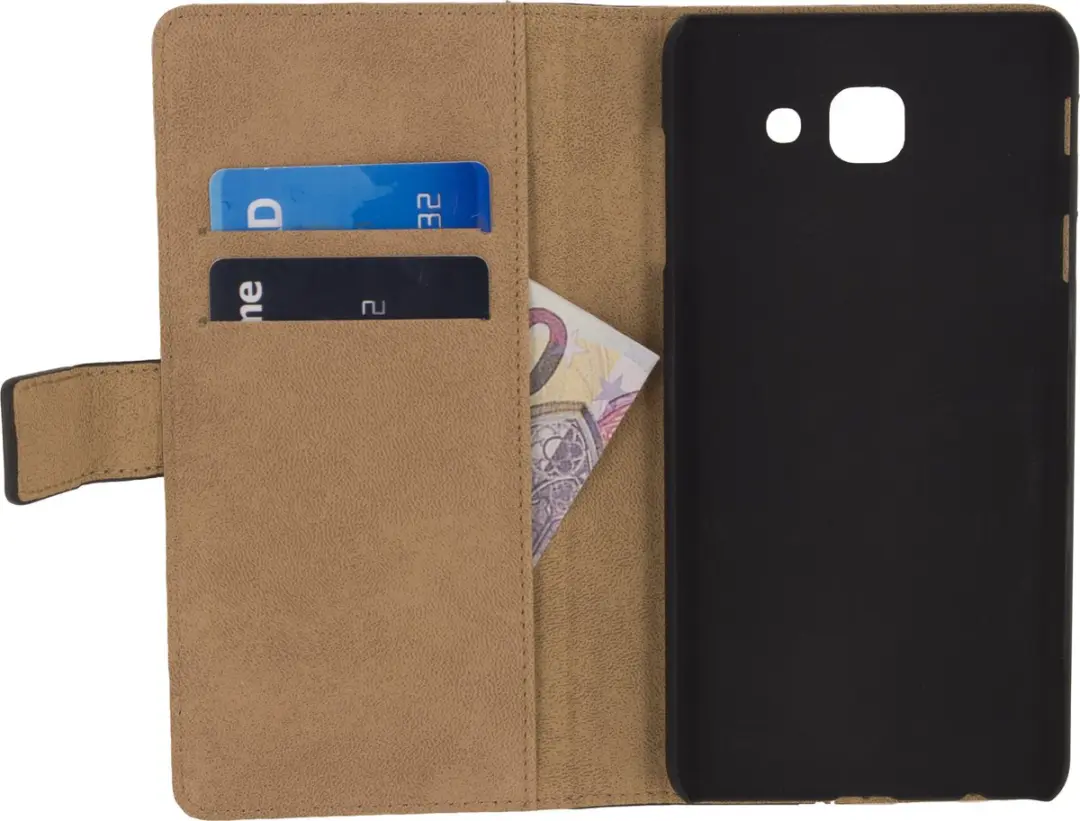 Mobilize Classic Wallet Bookcase Samsung Galaxy J7 Max - Zwart