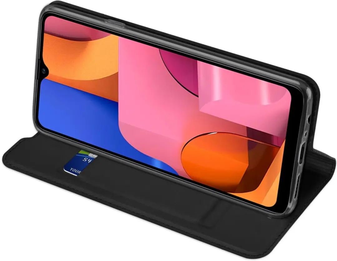 Dux Ducis Skin Pro Series Samsung Galaxy A20s Hoesje - Zwart