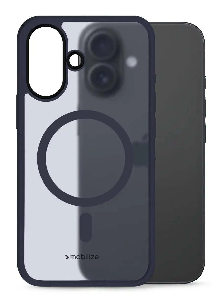 Mobilize Hybrid Pro MOB-MCHPCBL-IPH16 iPhone 16 Hoesje - Blauw