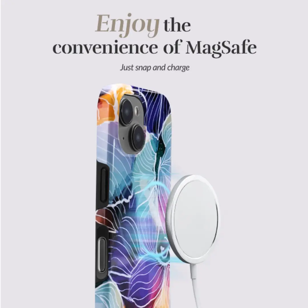 Mobilize Mio iPhone 17 MagSafe Hoesje - Flowers - MIOFLIPH17