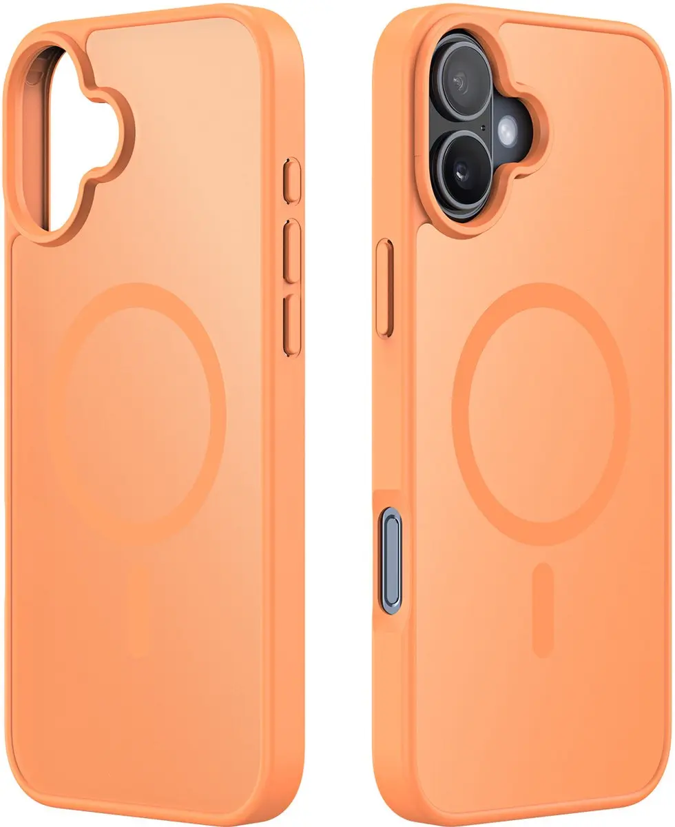 Dux Ducis Yind iPhone 17 Hoesje - Oranje - MagSafe - MPN 8721389801096