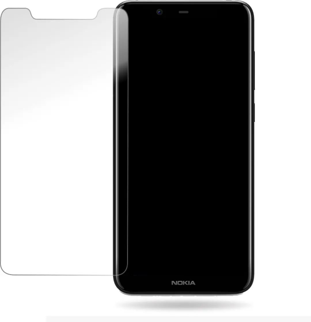 Mobilize Nokia 5.1 Plus Glas Screenprotector