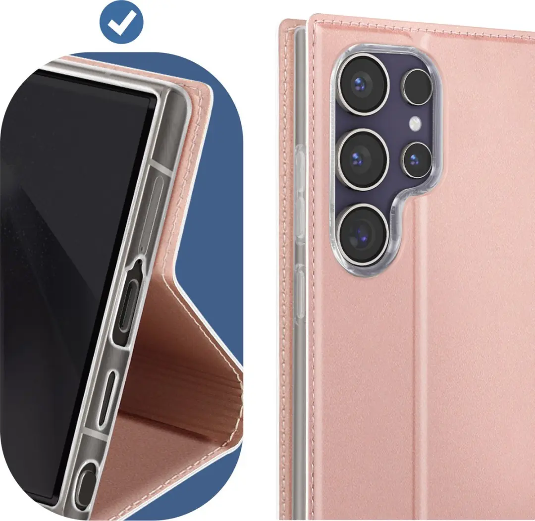 Dux Ducis Telefoonhoesje Samsung Galaxy S24 Ultra - Roze - MPN 6934913021613