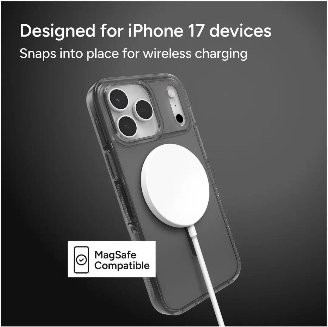 ZAGG Santa Cruz Snap Hoesje 702318915 - iPhone 17 Pro Max - Matte Zwart - afbeelding 6 van 6
