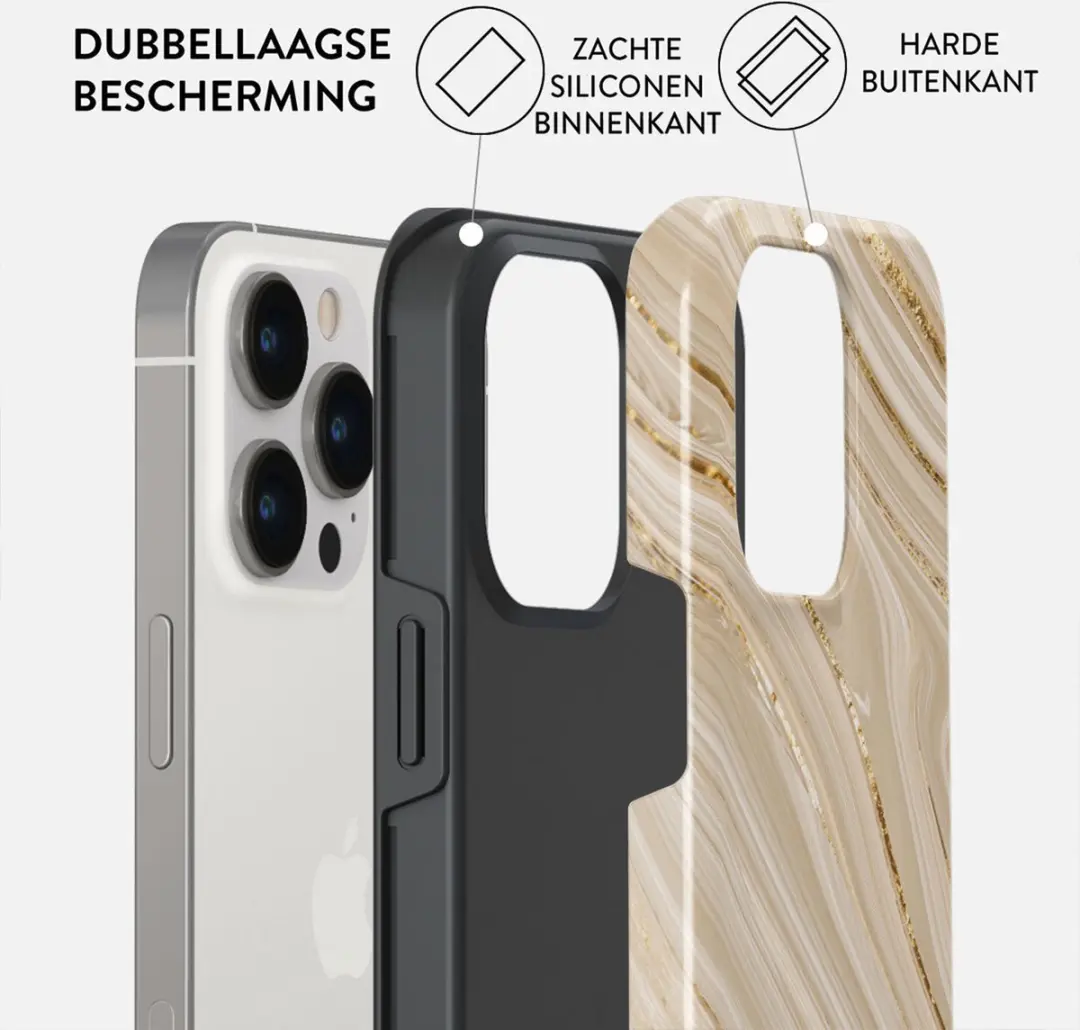 Burga Tough Backcover iPhone 14 Pro Full Glam - SH00064661