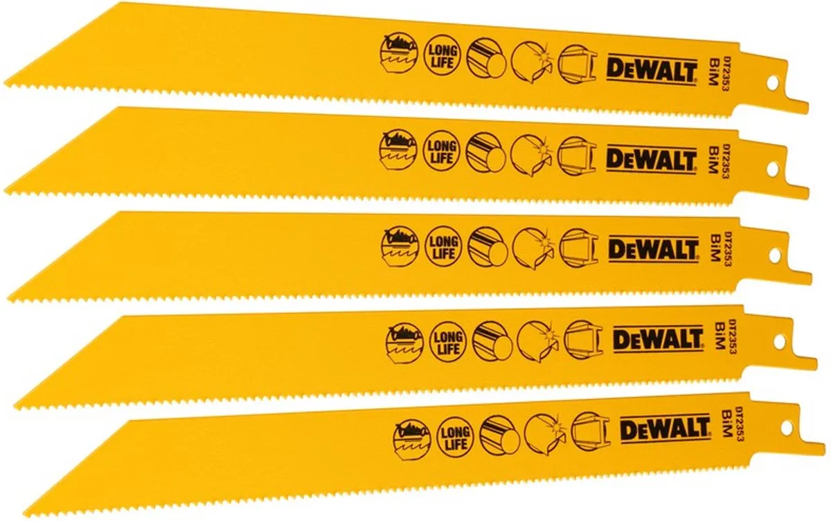 DeWalt DT2353-QZ Reciprozaagblad BiM 203x1,8mm