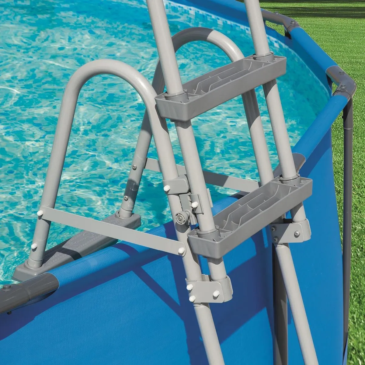 Bestway Zwembadtrap 122cm - Grijs
