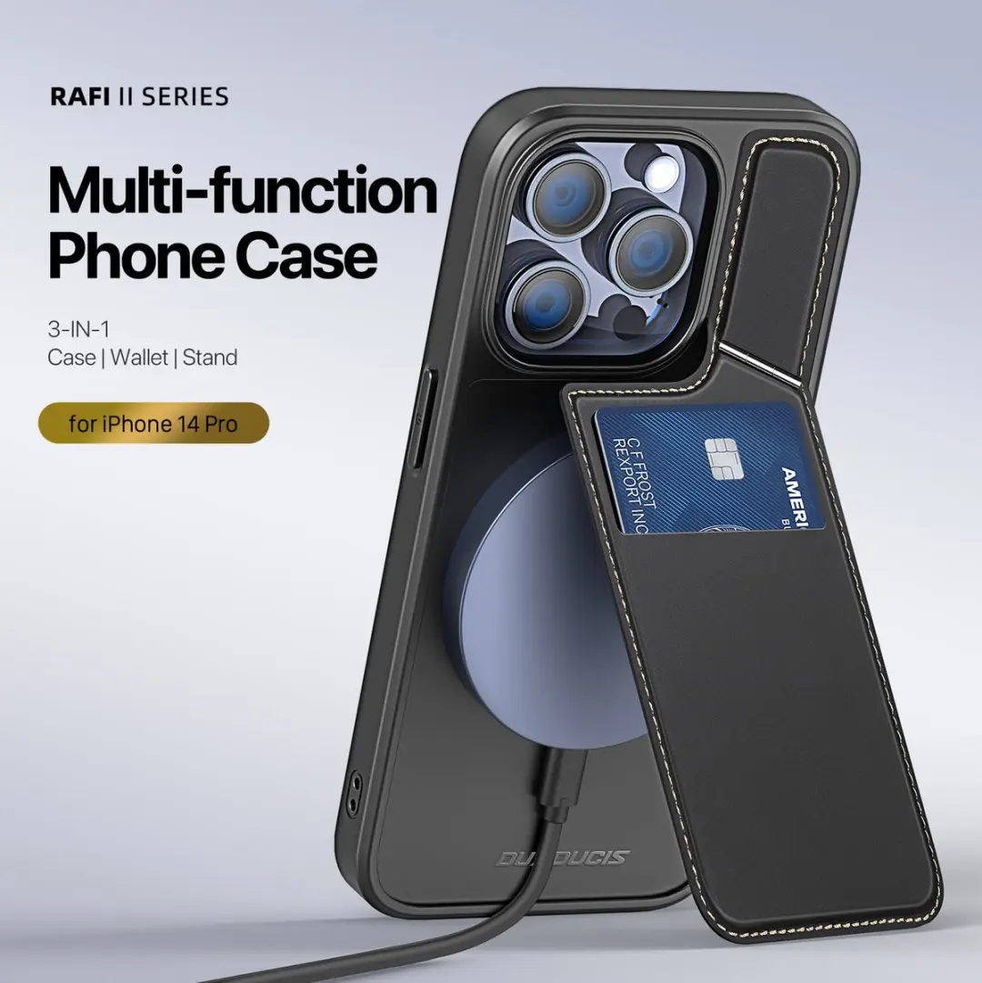 Dux Ducis Rafi II Mag iPhone 14 Pro Hoes