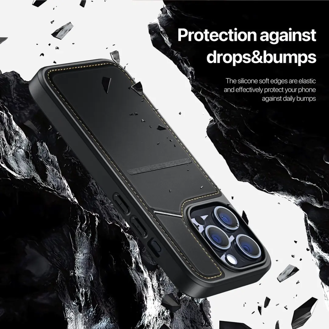 Dux Ducis Rafi II Mag iPhone 14 Pro Hoes - Black - MPN 6934913020470 - afbeelding 6 van 6