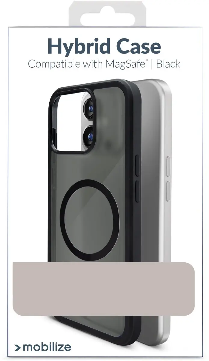 Mobilize Hoesje Samsung Galaxy A55 MagSafe Hardcase - Zwart
