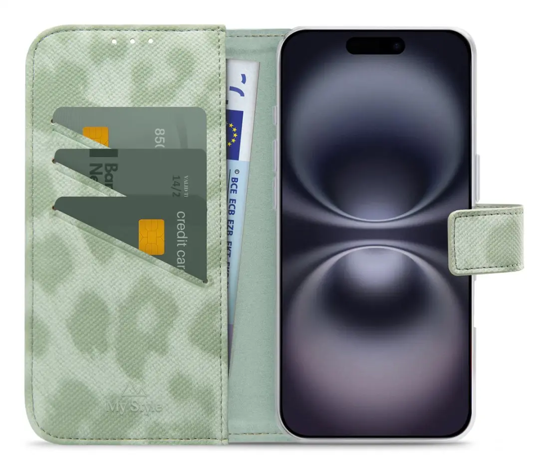 My Style MSFWLT1622 Telefoonhoesje iPhone 16 Plus - Groen