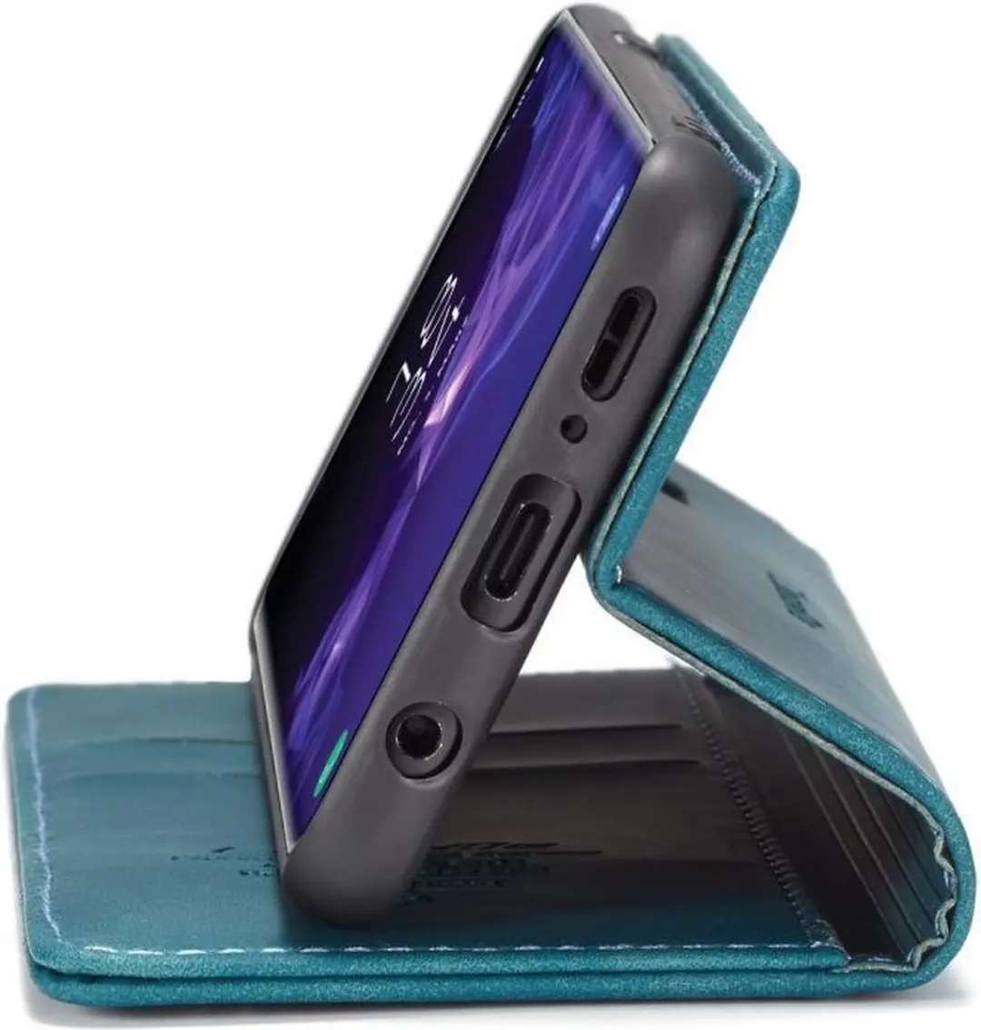 Caseme Book Case Samsung Galaxy S9 - Blauw