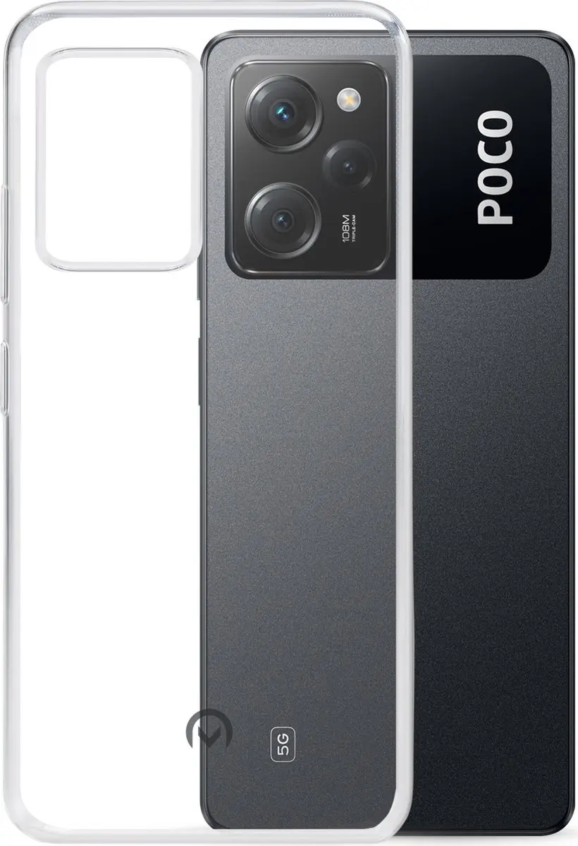 Mobilize POCO X5 Pro Telefoonhoesje - Transparant - MOB-GCC-POCOX5PRO5G