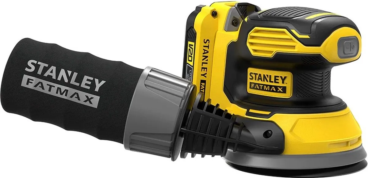 Stanley FatMax V20 SFMCW220D1S-QW Excentrische Schuurmachine 125mm - 2.0Ah