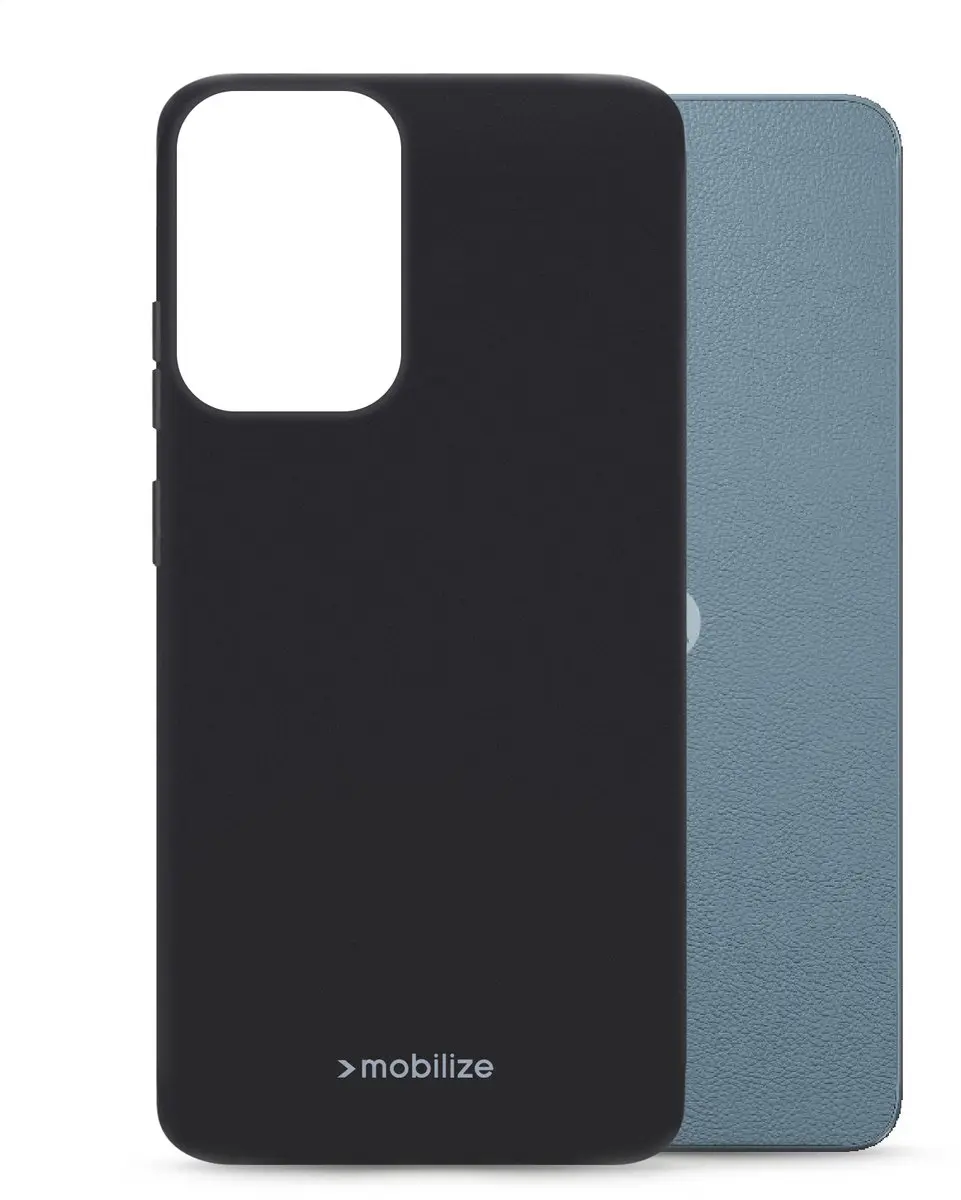 Mobilize Moto E15 TPU Hoesje - Zwart MOB-RGCMB-MOTOG05