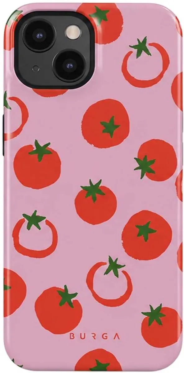 Burga MagSafe Hoesje iPhone 15 Tough Motieven - Roze BRGTOUGHCASEMIP15SA