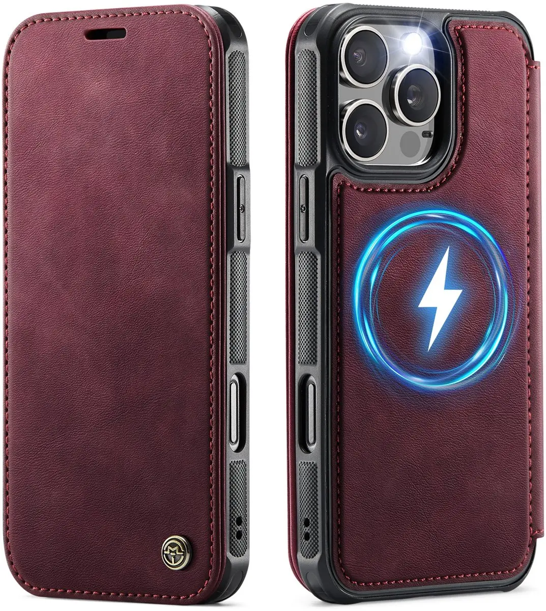 CaseMe 053 Slim Book Case iPhone 15 Pro