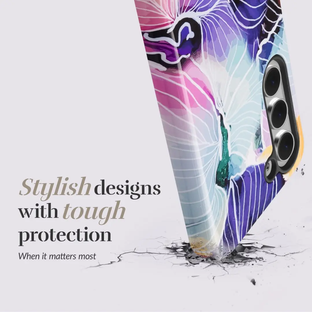 Mobilize MIO MagSafe Samsung Galaxy A25 Hoesje - Flowers - MIOFLA255G