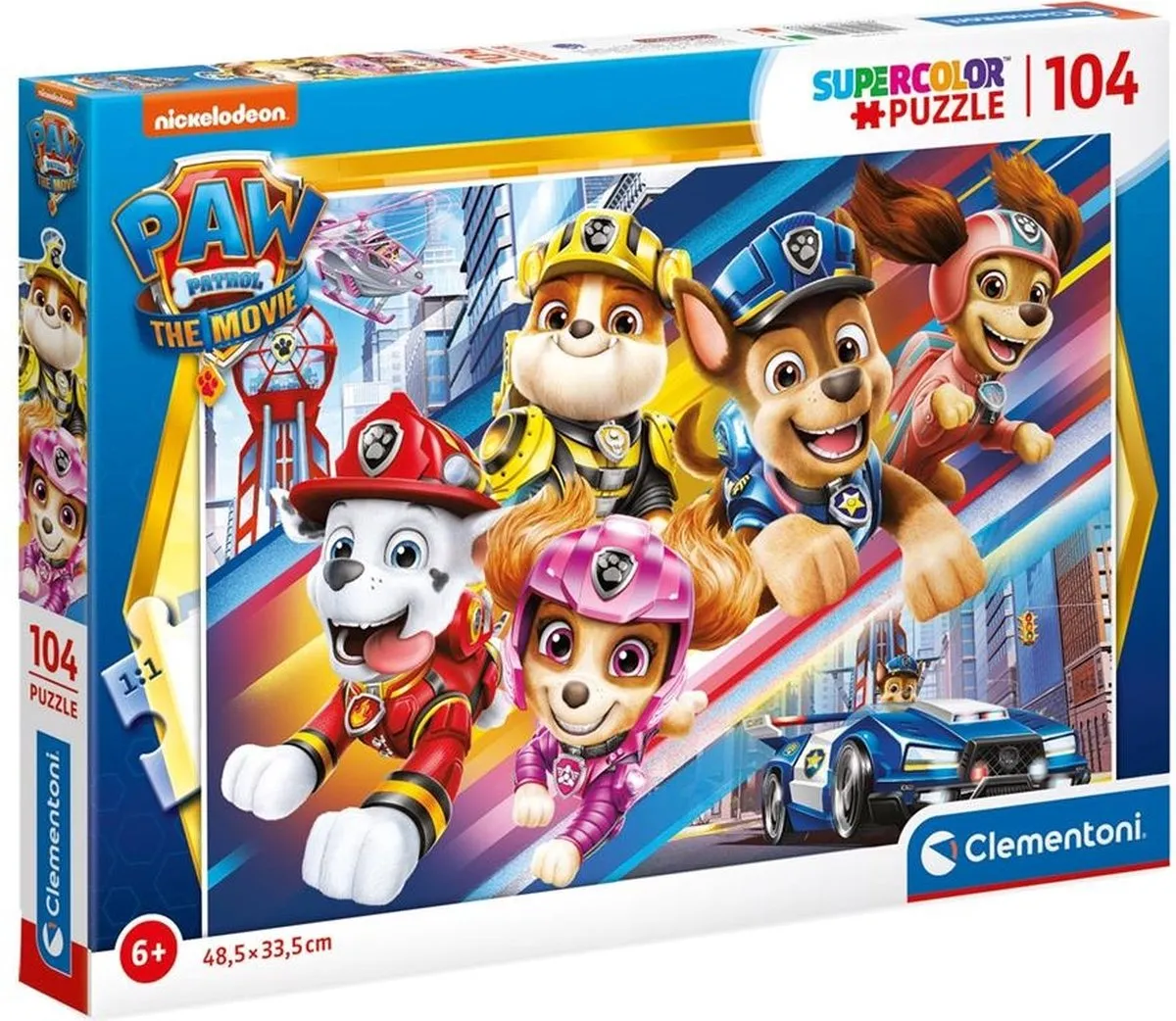 Clementoni Paw Patrol Legpuzzel 104 Stukjes