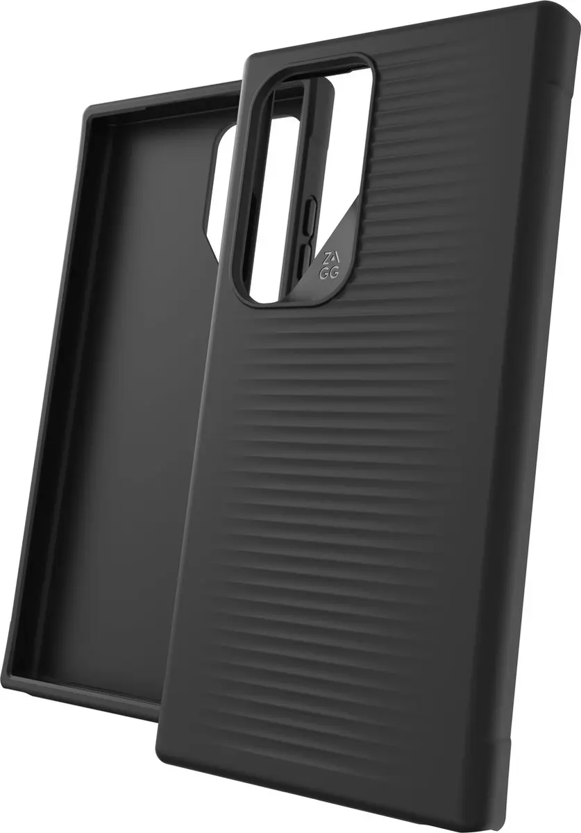 ZAGG Luxe Samsung Galaxy S24 Ultra Hoesje 3M Valbescherming - Zwart - afbeelding 6 van 6