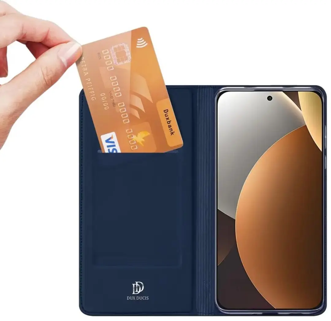 Dux Ducis Skin Pro Hoesje Xiaomi Redmi Note 15 Pro 5G - Blauw