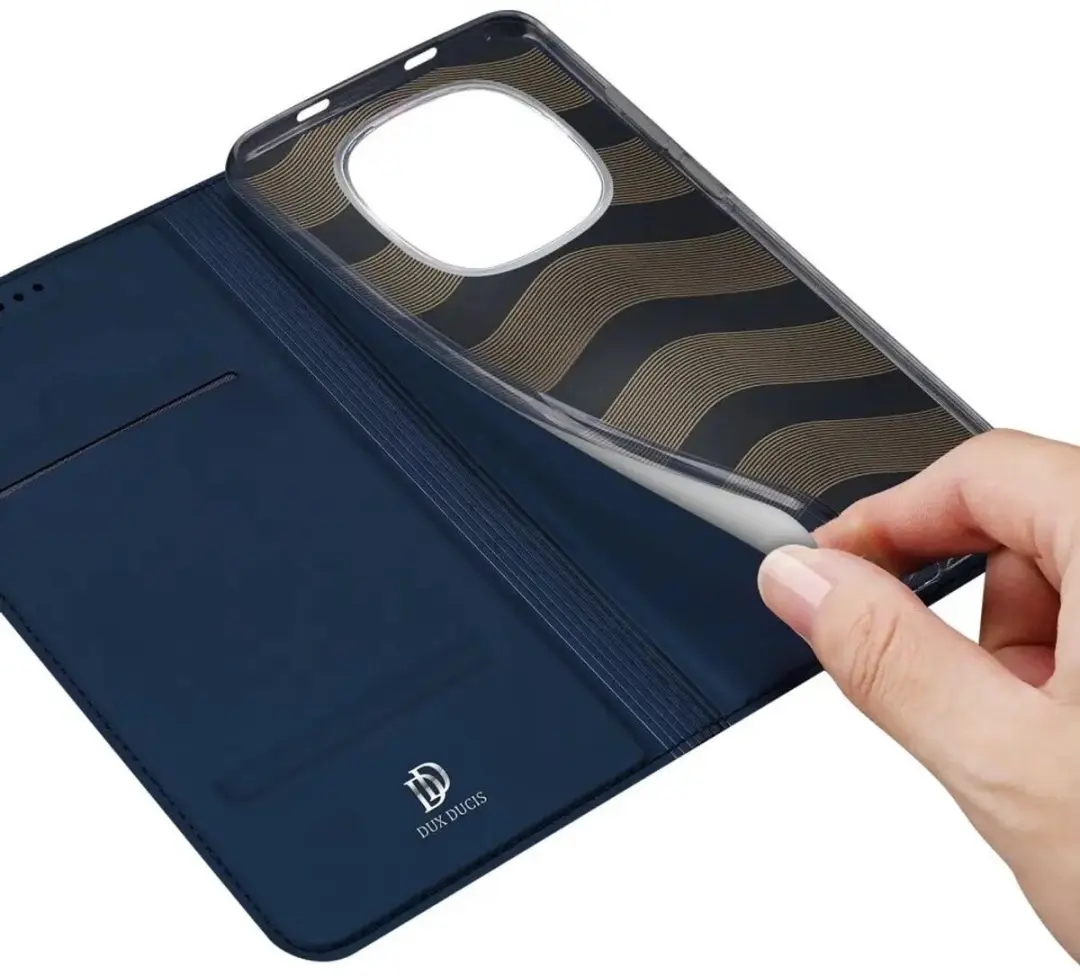 Dux Ducis Skin Pro Hoesje Xiaomi Redmi Note 15 Pro 5G - Blauw - afbeelding 6 van 6
