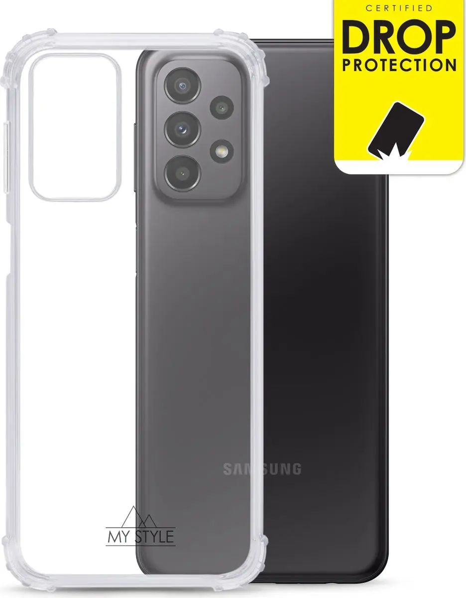My Style MSPFCS1087 Telefoonhoesje - Galaxy A23 - Transparant