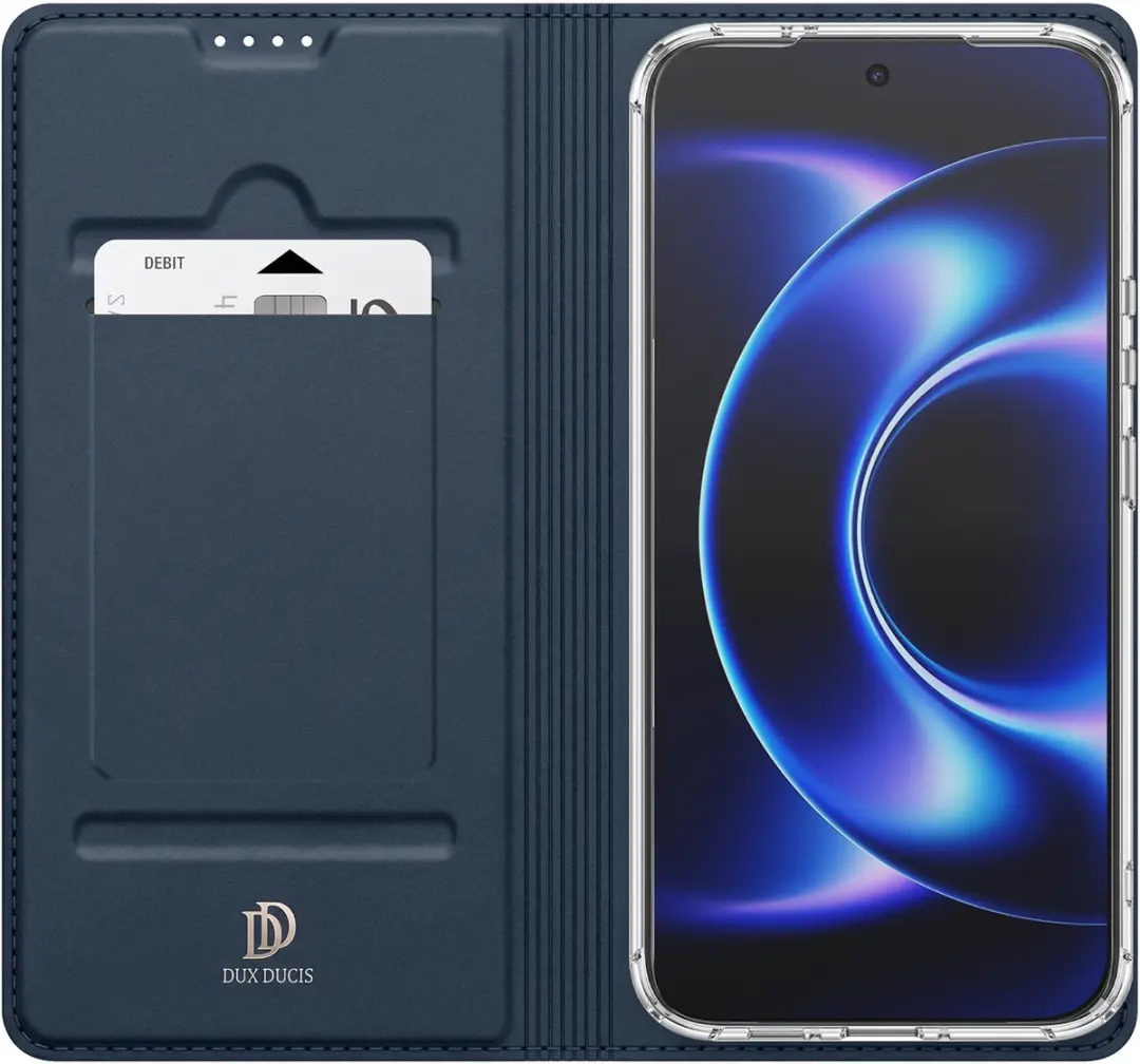Dux Ducis Folio Pro Xiaomi 17 Ultra Hoesje - Nachtblauw