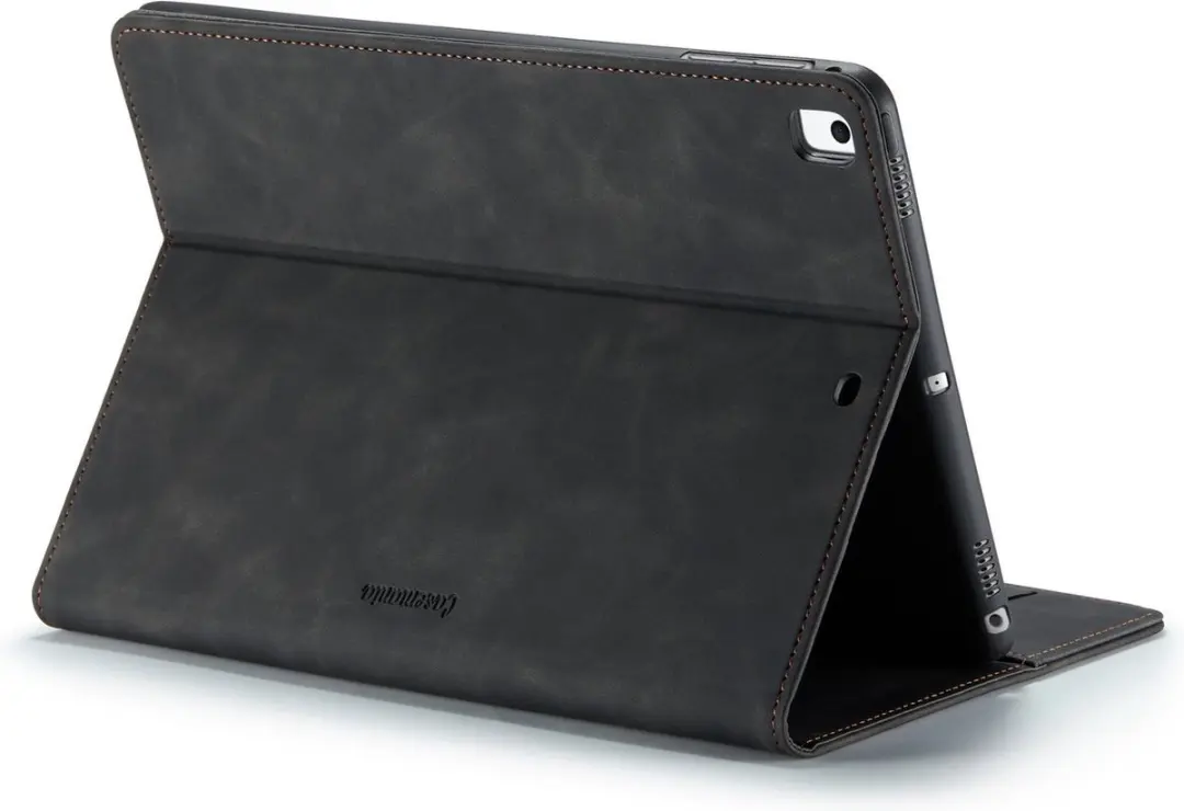 Caseme iPad Air 1 Bookcase Hoesje - Effen Zwart