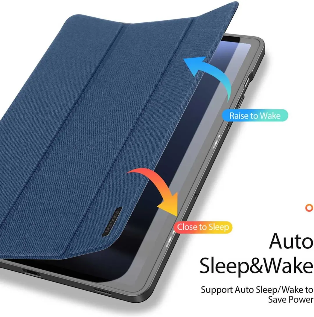 Dux Ducis Domo Book Case SH00067573 - Tablethoes Samsung Galaxy Tab S9 FE - Blauw