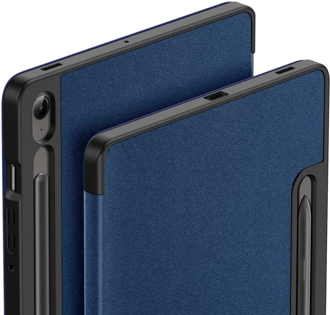 Dux Ducis Domo Book Case SH00067573 - Tablethoes Samsung Galaxy Tab S9 FE - Blauw