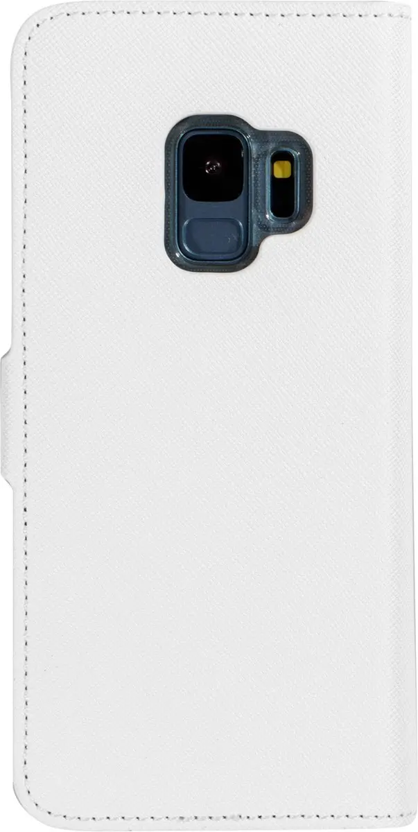 Mobiparts Casetastic Wallethoes Samsung Galaxy S9 - 2 Pasjes - Wit
