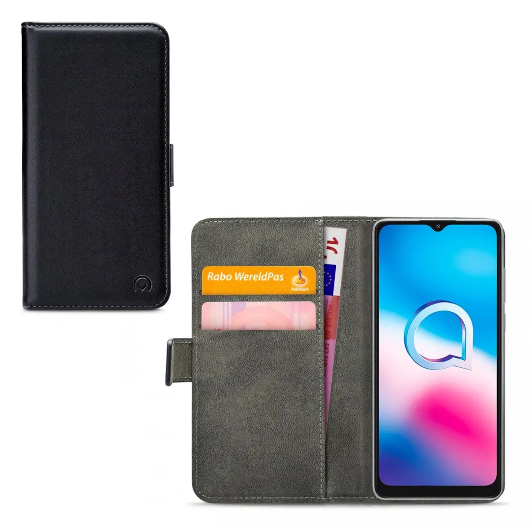 Mobilize Classic Gelly Wallet Bookcase Alcatel 3X (2020) - 4 Pasjes - Zwart