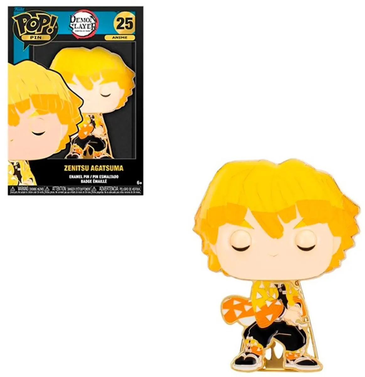 Funko Demon Slayer Zenitsu Agatsuma Enamel Pin - Multi