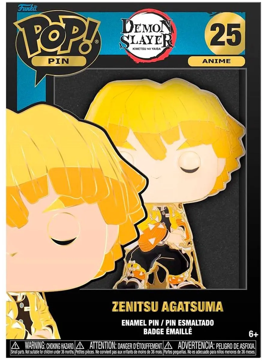 Funko Demon Slayer Zenitsu Agatsuma Enamel Pin - Multi