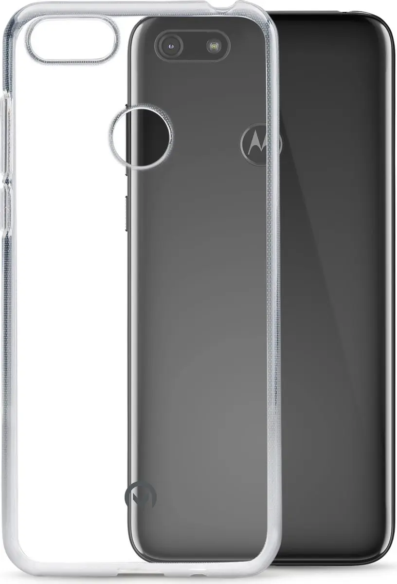 Mobilize MOB-GCC-MOTOE6PLAY Telefoonhoesje - Motorola Moto E6 Play - Transparant